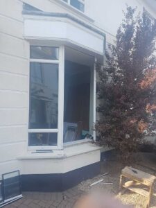 window removed for sofa